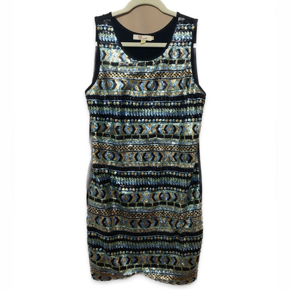 Aryeh Sequin Mini Dress - M